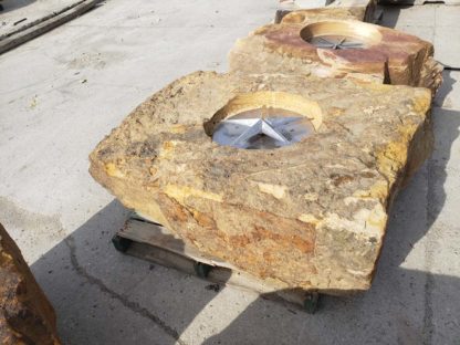 1159CXL Cored XL Fireboulder Natural Stone Fireboulder